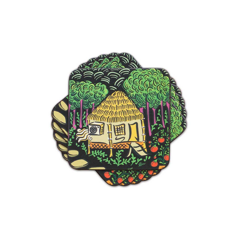 Bahay Kubo Coasters – Set of 6
