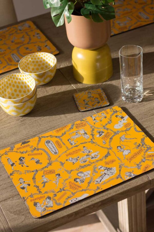 Laro, atbp. Placemats – Set of 4