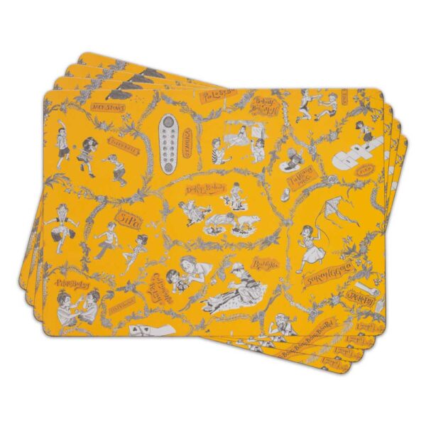 Laro, atbp. Placemats – Set of 4